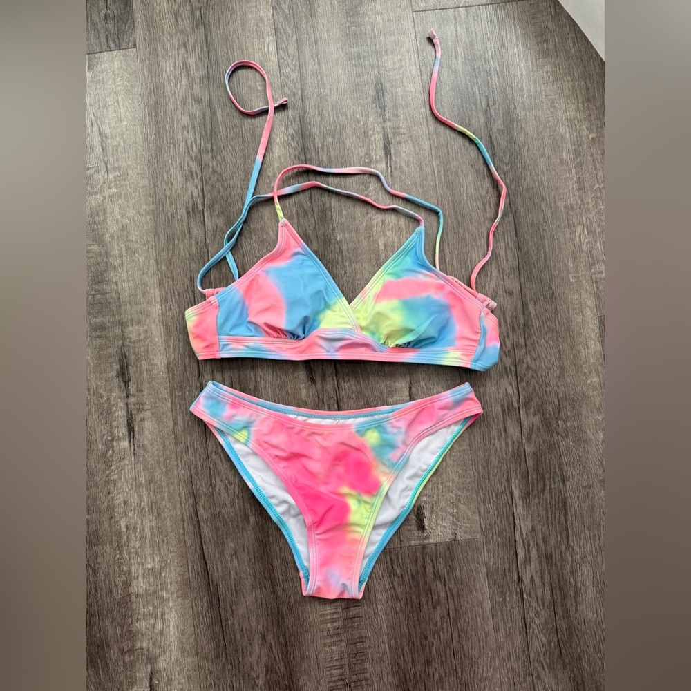 Tie-Dye Bikini Set